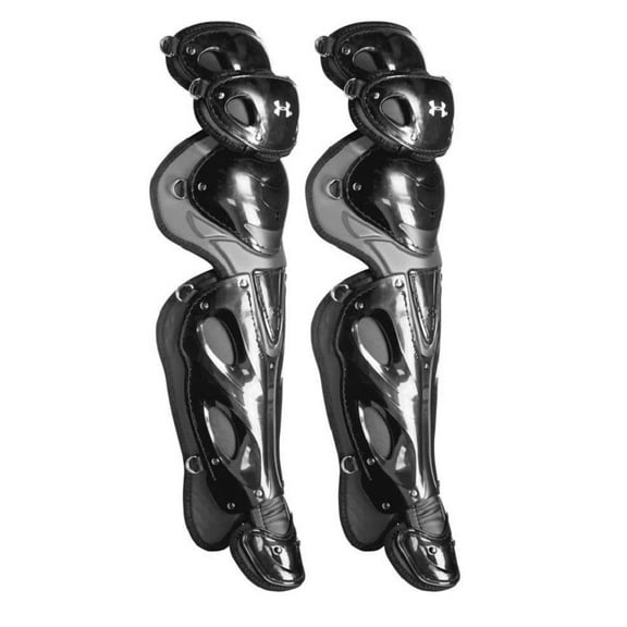 Under Armour UALG3-AP Adult Converge Catcher Leg Guards 16.5 Inch Baseball