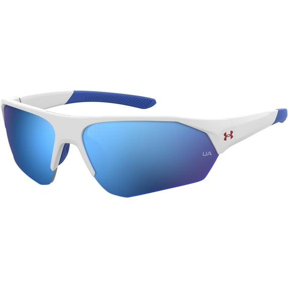 Under Armour Playmaker Jr. Wrap Around Sunglasses, Kids' Sunglasses with TR90 Frame & Non-Slip Nose Pads