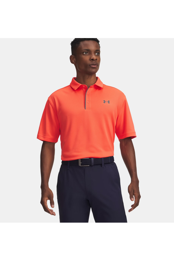 Ua Tech Posh Pink - Mens Polo  - 1290140-603