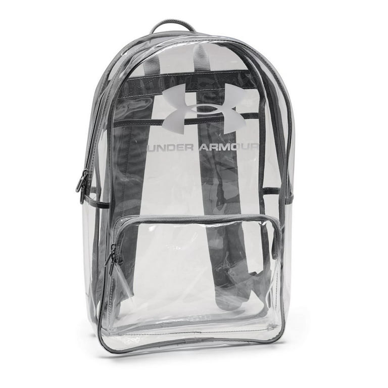 Under Armour UA 21L Clear Backpack, Steel - Water-Resistant