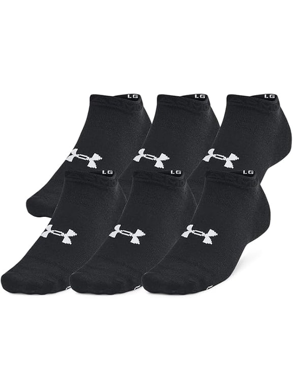 Unisex Adult Essential Cushioned Low Cut Socks (6-Pack)