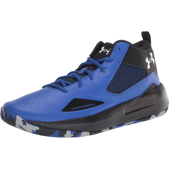 Under Armour Unisex-Adult Lockdown 5 Basketball Shoe 11 Women/9.5 Men Royal 400/Black