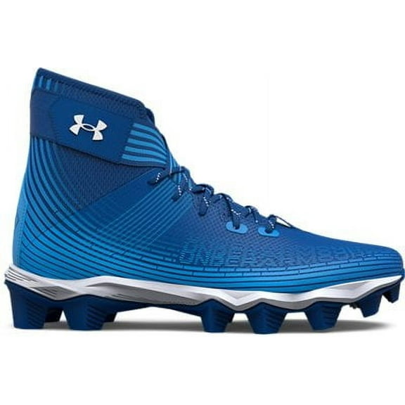 Under Armour Boys' Highlight Franchise Jr Football Cleats Blue/Electric Blue/White - 3023724-401