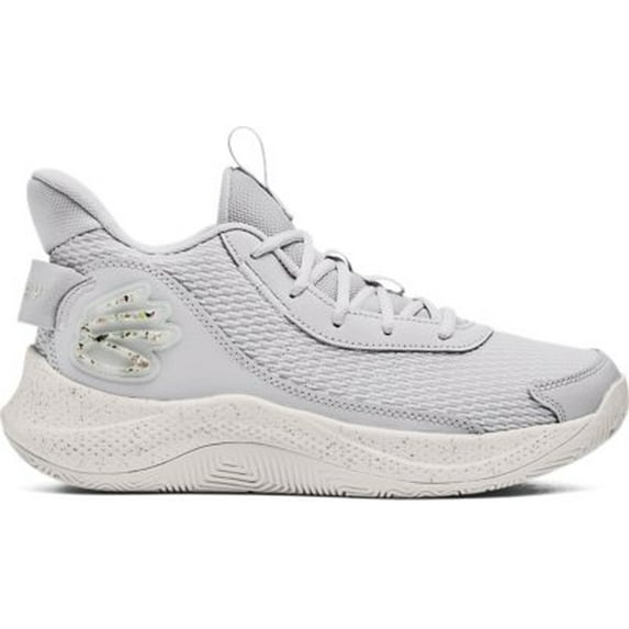 Under Armour Unisex Curry 3Z7 Basketball Shoes Halo Gray/White Clay/White Clay - 3026622-102