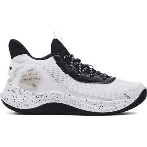 Under Armour Unisex Curry 3Z7 Basketball Shoes White/White/Black - 3026622-101