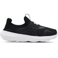 thumbnail image 1 of Under Armour Unisex- Kids' Grade School Runplay Running Shoe Black/White/White - 3024210-001, 1 of 5