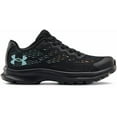 thumbnail image 1 of Under Armour Unisex Kids' Pre School Bandit 6 Sneaker Black/Black/Enamel Blue - 3023923-001, 1 of 5