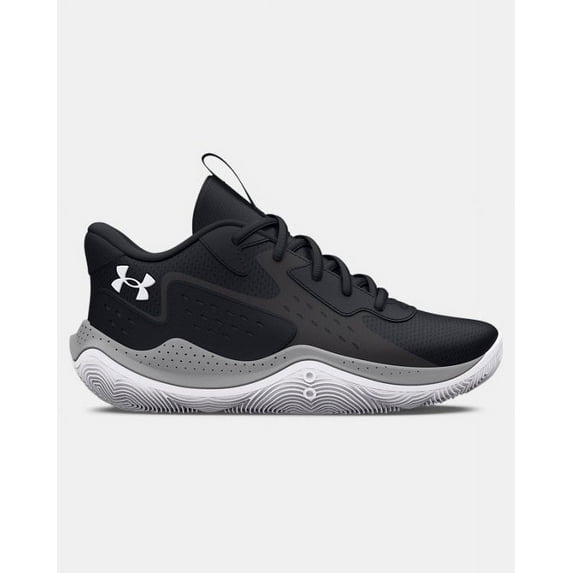 Under Armour Unisex Kids' Pre-School Jet '23 Basketball Shoes Black/Jet Gray/White - 3026636-003