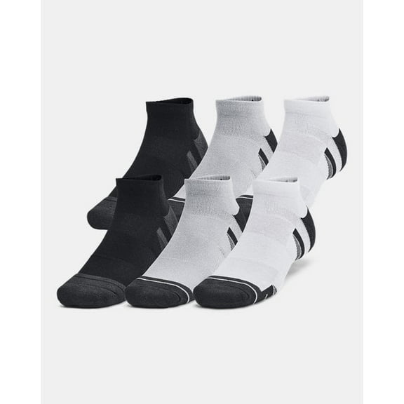 Under Armour Unisex - Men - Women Performance Tech Low-Cut Socks, 6-Pairs, All sizes