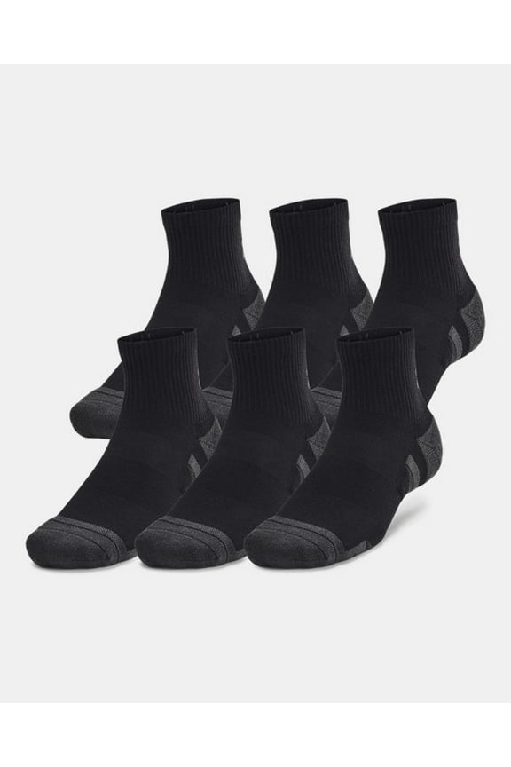 Unisex - Men - Women Performance Tech Quarter Socks, 6-Pairs, All sizes