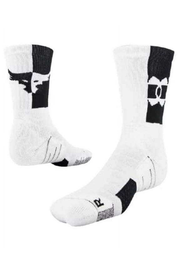 Unisex Project Rock Playmaker Crew Socks Large Size 12-16
