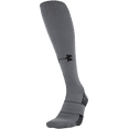 thumbnail image 1 of Under Armour Unisex Team Over the Calf Sock, 1 Pair 1270244 (Grey/Black, L), 1 of 3