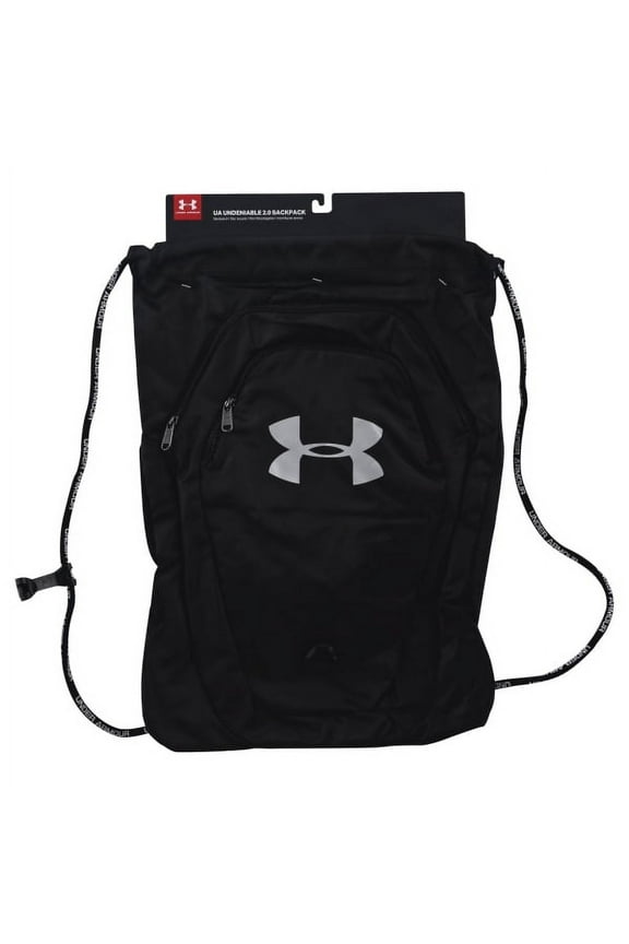 Unisex Undeniable 20 Sackpack Backpack Black/Sliver 1342663-001