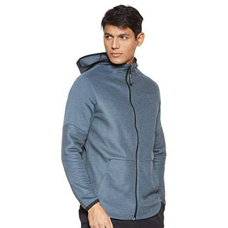 Under Armour Unstoppable Move Light Full-zip Mens Jackets Size L, Color:  Wire Full Heather/Wire 