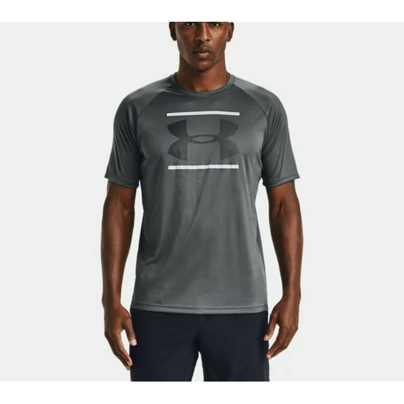 Under Armour Velocity Graphic Short Sleeve Grey Men’s 1351777 012