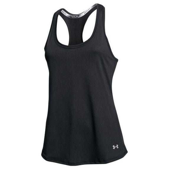 Under Armour Women Performance Threadborne Streaker Tank Top (Black S)
