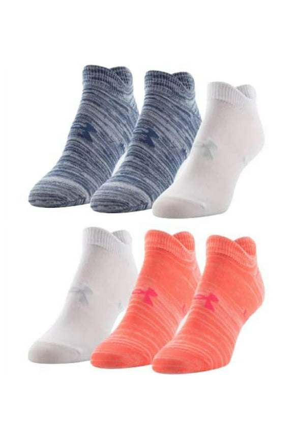 Women''s 6PK Essential 2.0 No Show Socks Medium 1332943-661