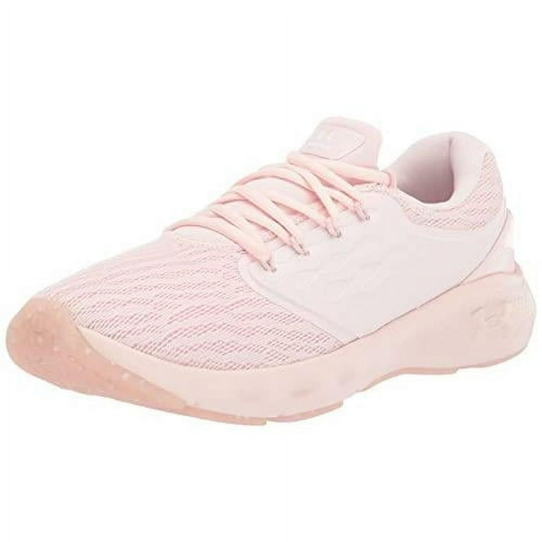 Under armour sale pink tennis shoes