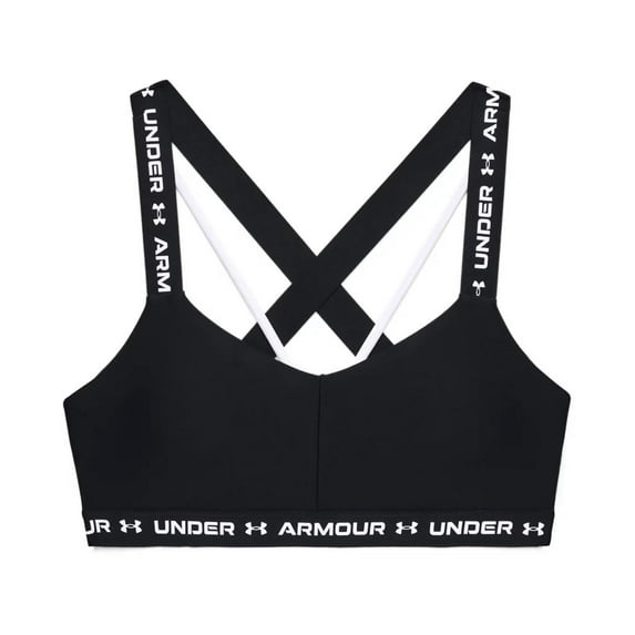 Under Armour Women's Crossback Low Sports Bra Black L L/Black