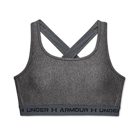 Under Armour Women's Crossback Train Compression Sports Bra Gray Size 3X