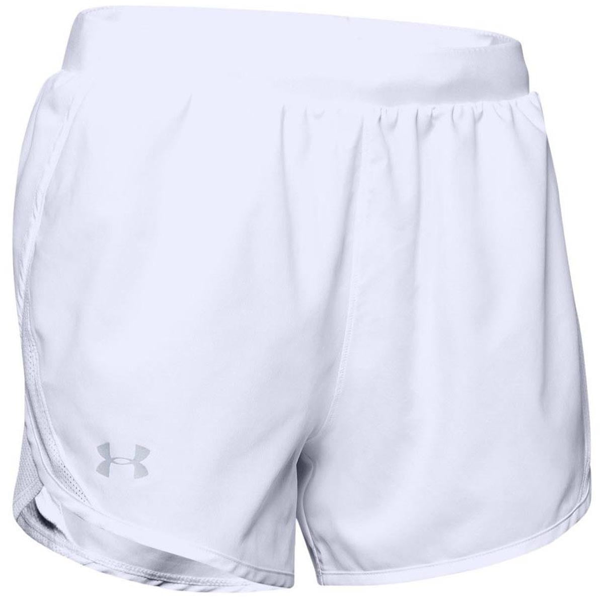 Under Armour Women's Fly By Running Shorts White (100)/White