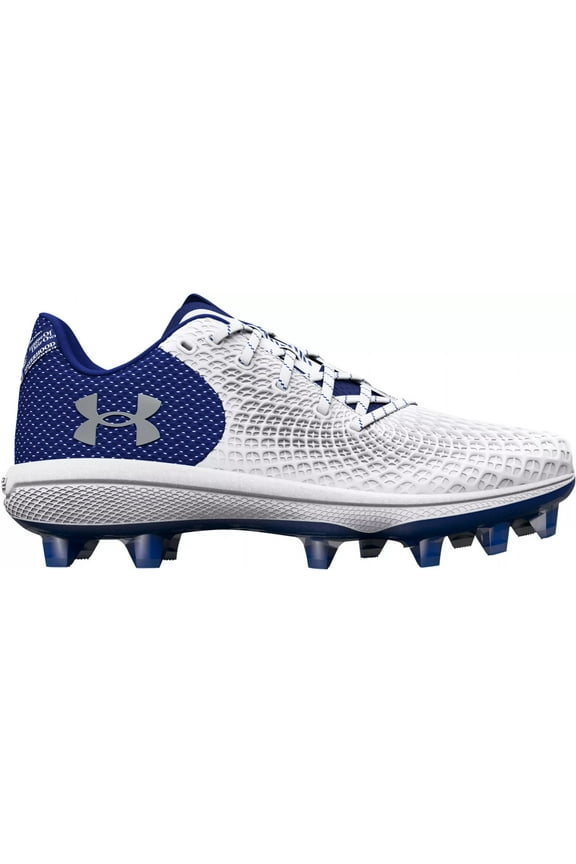 Women's Glyde 2.0 Mt TPU Softball Shoes 8 White/Royal