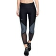 thumbnail image 1 of Under Armour Women's Heat Gear Shine Ankle Crop Compression Tights Black Size XS, 1 of 3