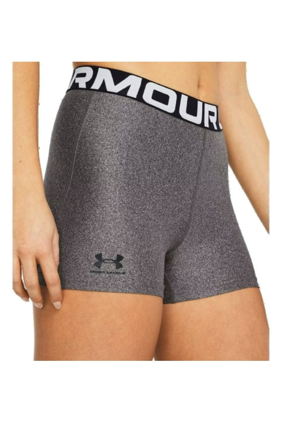 Women's HeatGear Compression Mid Rise Shorty Shorts M 1384006-019