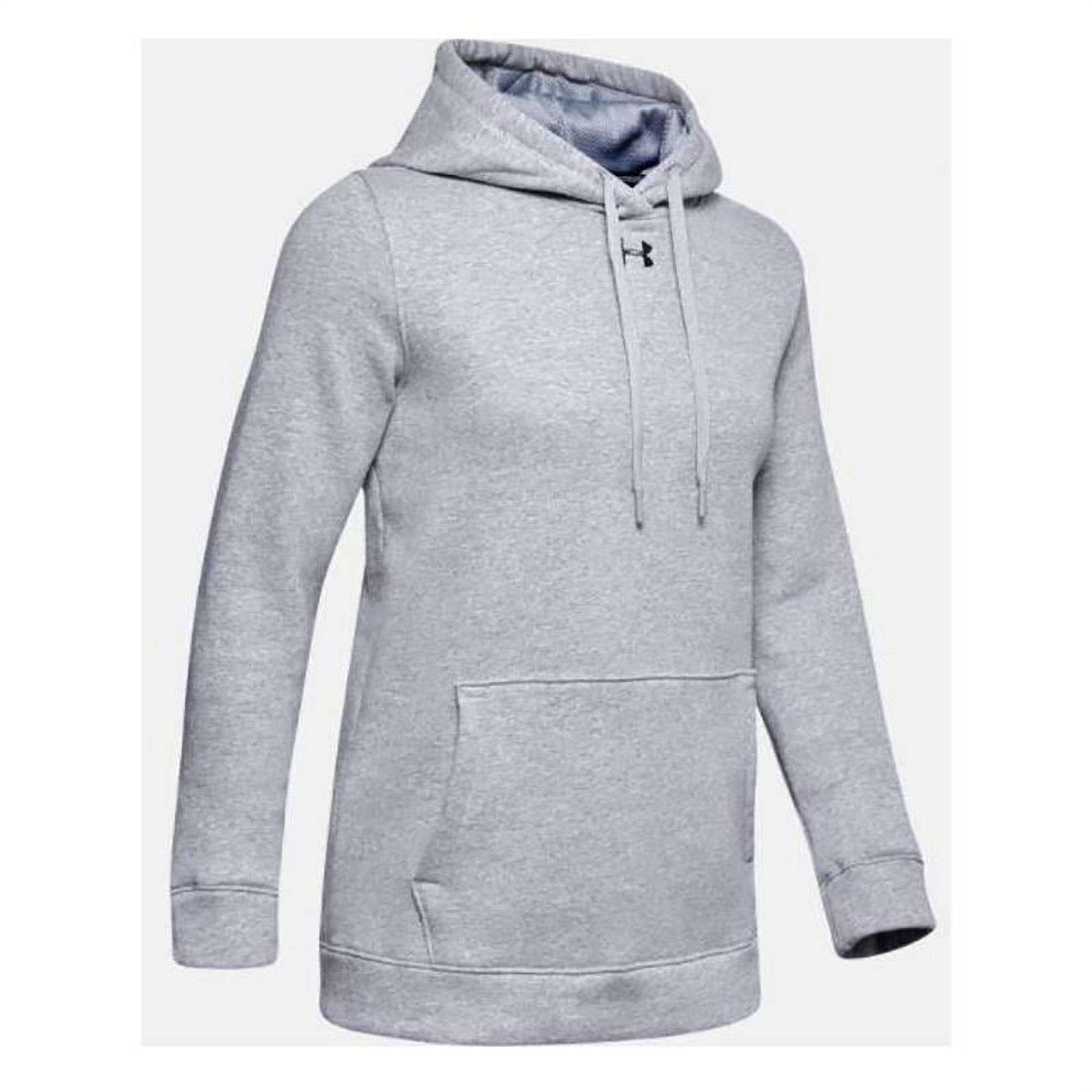 Under Armour Women s Rival Cold Gear Loose Fit V Neck Hoodie Black S