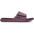 thumbnail image 1 of Under Armour Women's Ignite Pro Slides Misty Purple/Deep Red/Deep Red - 3026027-601, 1 of 5