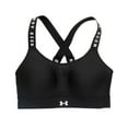 thumbnail image 1 of Under Armour Women's Infinity High Sports Bra, Black \ White,XS - US, 1 of 13