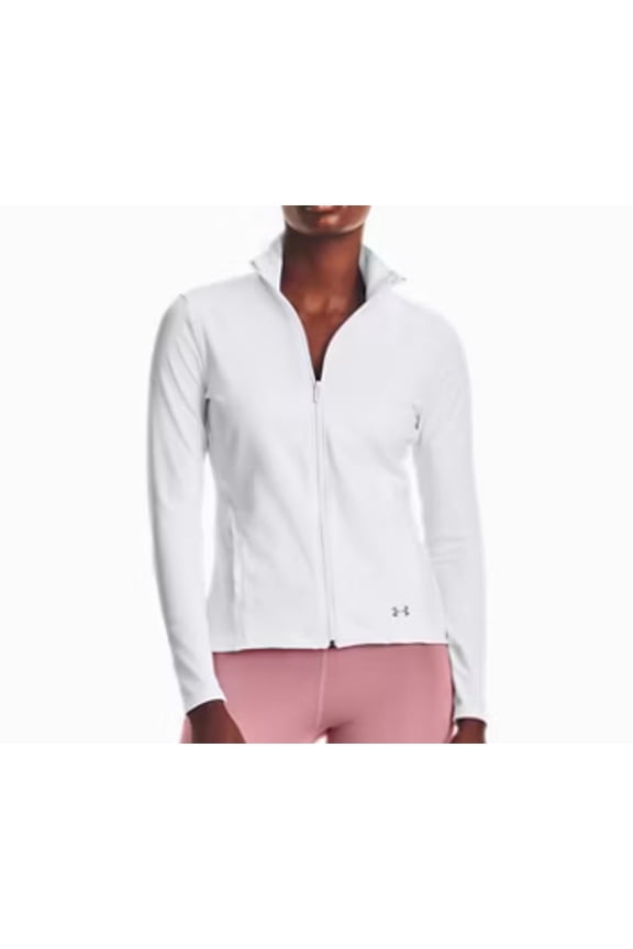 - Women's Iso-Chill Full Zip Jacket White/Halo Gray LARGE
