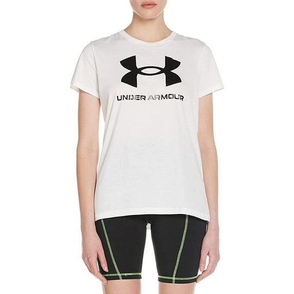 Under Armour Women's Live Sportstyle Graphic Crew Tee with Short Sleeves