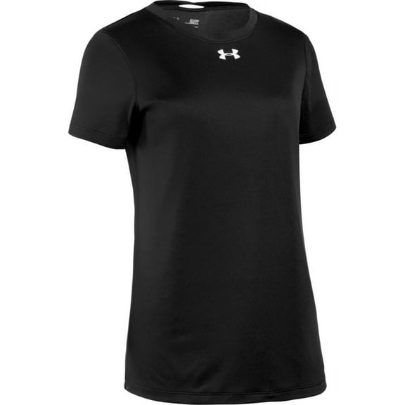 Under Armour Women's Locker 2.0 Shirt Black | Silver XL