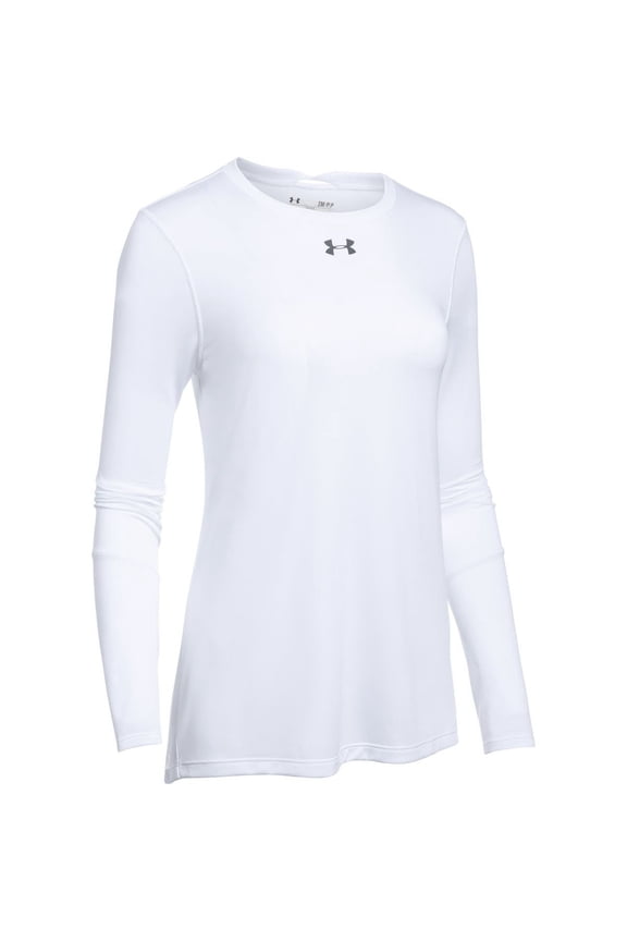 Women's Locker Long Sleeve Shirt White | Graphite Large