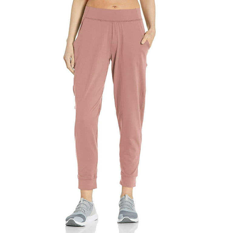 Under Armour Women's Meridian Super-soft Joggers, Hushed Pink/ Metallic  Silver, XS