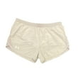 thumbnail image 1 of Under Armour Women's Mesh Detail Moisture Wicking Fly-By 2.0 Running Shorts (Heather Grey, S), 1 of 6
