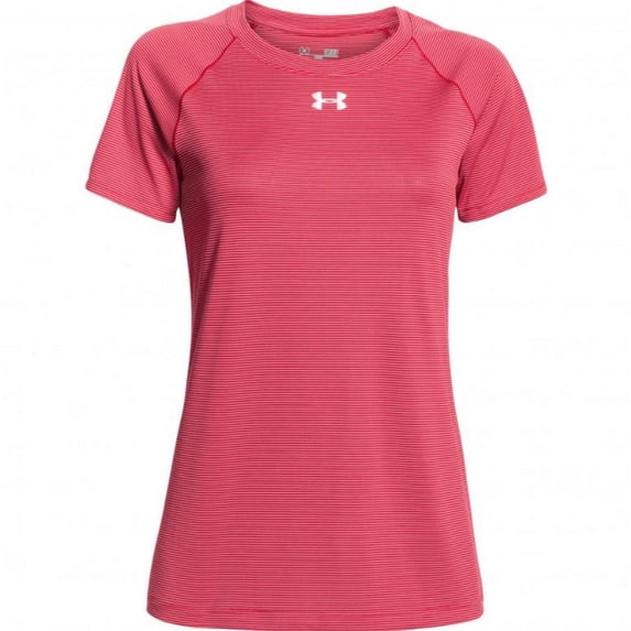 Under Armour Women's Performance Stripe Tech Locker Tee T-Shirt Colors 1276212