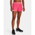 thumbnail image 1 of Under Armour Women's Play Up 3.0 3\&q; Shorts (Pink Shock/White, S), 1 of 1