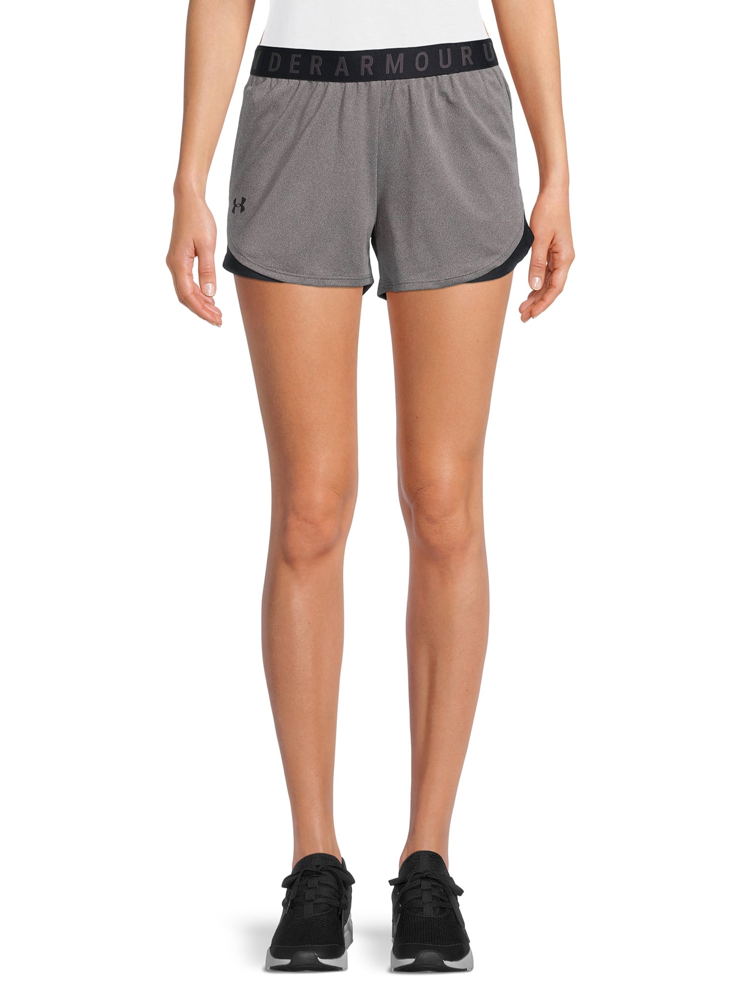 Buy UNDER ARMOUR Women Loose Fit Play Up Colorblock Sports Shorts