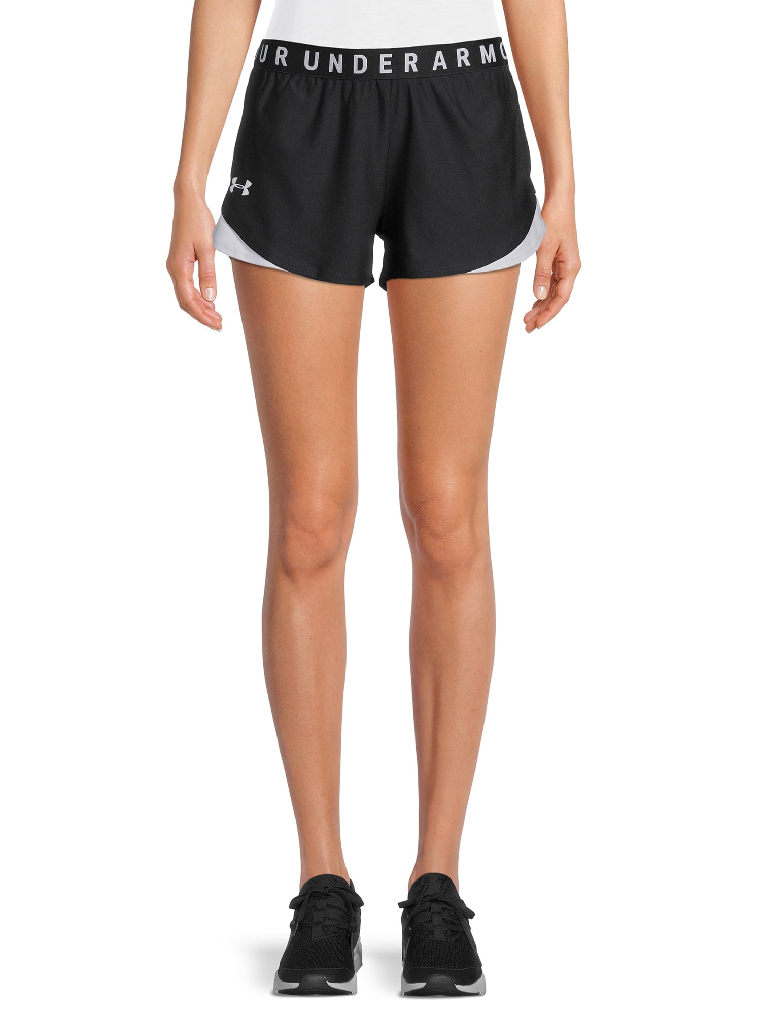 Under Armour Play Up 3.0 Black Shorts Women's Size XL New - beyond