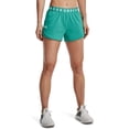 thumbnail image 1 of Under Armour Women's Play Up Twist Shorts 3.0 , Neptune (369)/White , Large, 1 of 4