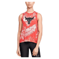 thumbnail image 1 of Under Armour Women's Project Rock Aloha Camo Tank Top (Versa Red/Black, XSmall), 1 of 2