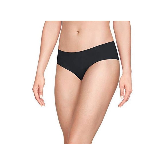 Under Armour Women's Pure Stretch Hipster 3, Black/Black/Black, Size X-Small