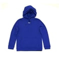 thumbnail image 1 of Under Armour Women's Rival Cold Gear Loose Fit V-Neck Hoodie (Blue, XL), 1 of 3