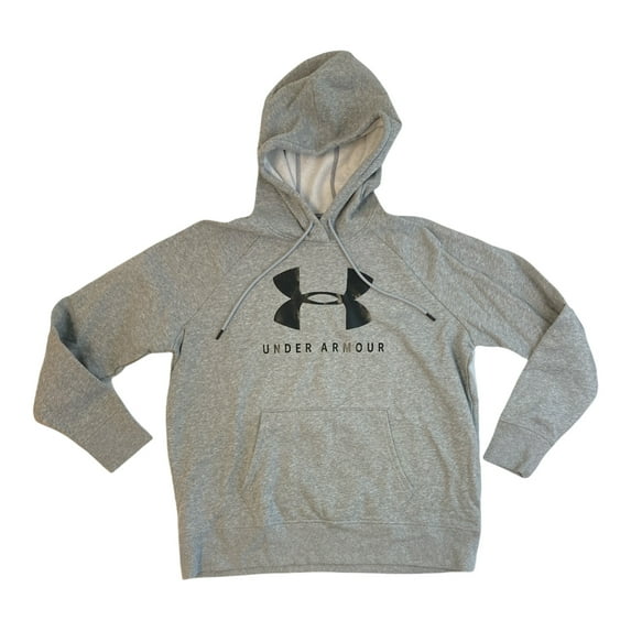 Under Armour Women's Rival Fleece Sportstyle LC Sleeve Graphic Hoodie