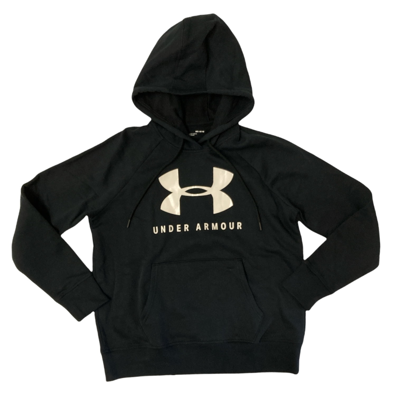 Under Armour Women's Rival Fleece Sportstyle LC Sleeve Graphic Hoodie 
