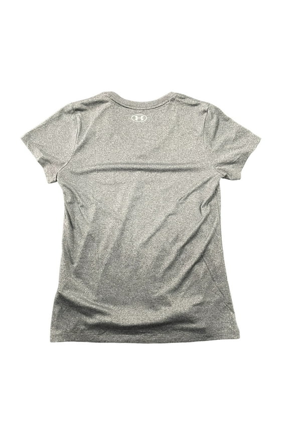 Women's Solid Tech V-Neck Shirt Carbon MD