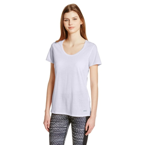 Under Armour Women's Streaker Short Sleeve T-Shirt (Lavender Ice, X-Large)