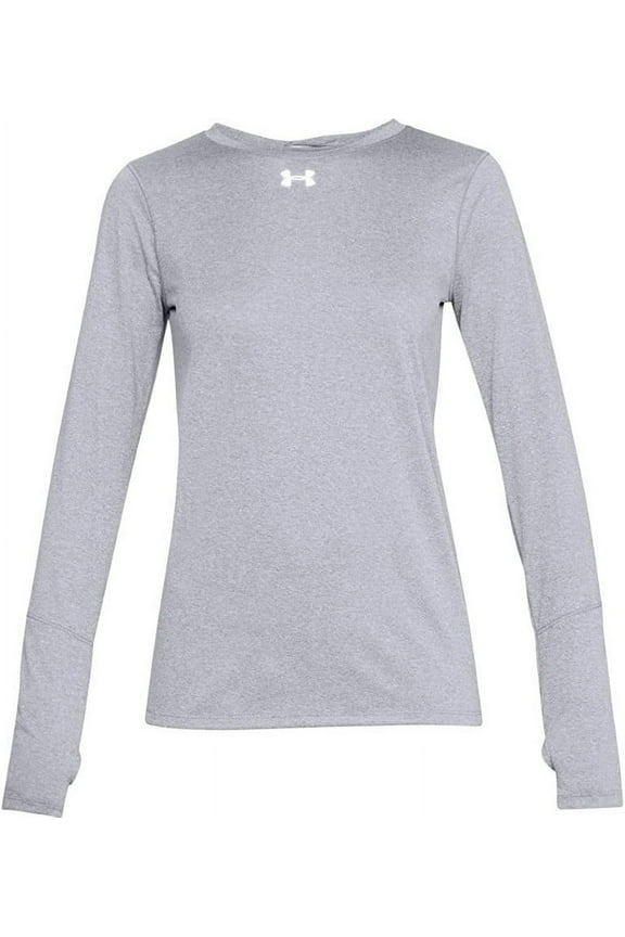 Women's Team Tech Loose Grey Long Sleeve Shirt (L)
